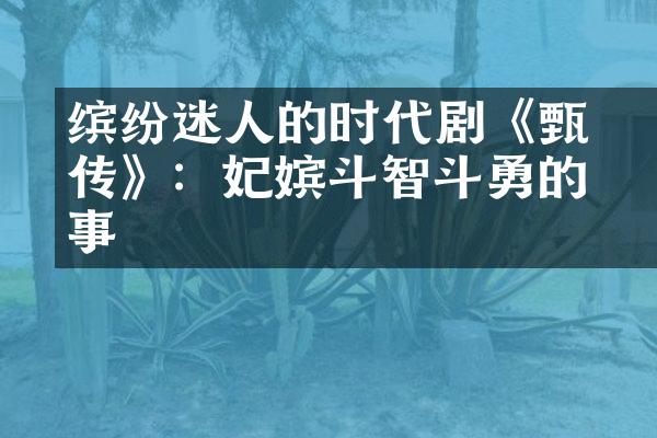 缤纷迷人的时代剧《甄嬛传》：妃嫔斗智斗勇的故事