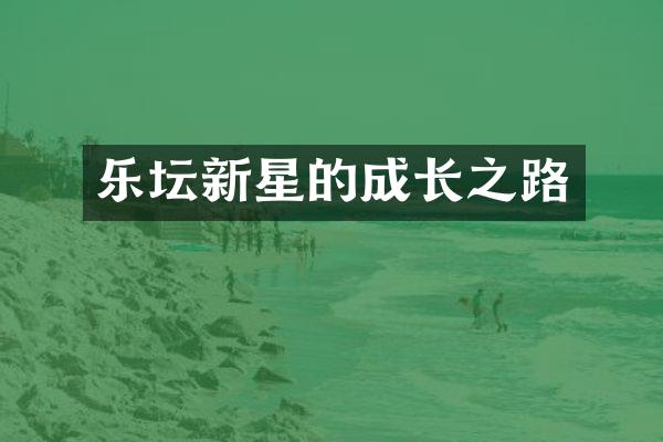 乐坛新星的成长之路