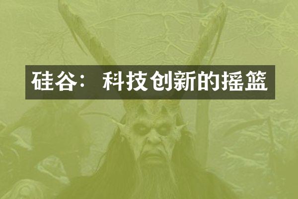 硅谷：科技创新的摇篮