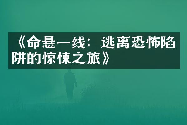 《命悬一线：逃离恐怖陷阱的惊悚之旅》