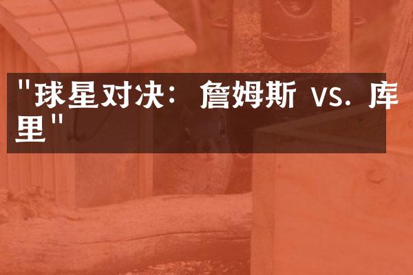 "球星对决：詹姆斯 vs. 库里"