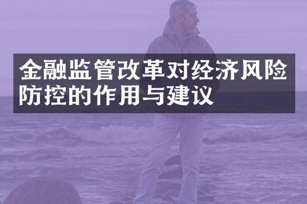 金融监管改革对经济风险防控的作用与建议