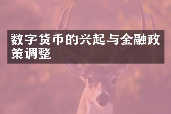 数字货币的兴起与金融政策调整