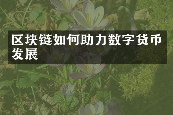 区块链如何助力数字货币发展