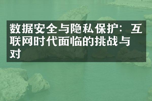 数据安全与隐私保护：互联网时代面临的挑战与应对