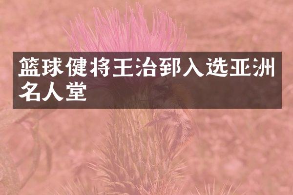 篮球健将王治郅入选亚洲名人堂