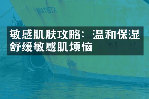 敏感肌肤攻略：温和保湿舒缓敏感肌烦恼