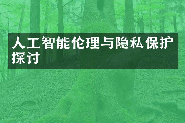 人工智能与隐私保护探讨