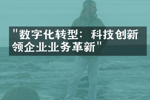 "数字化转型：科技创新引领企业业务革新"