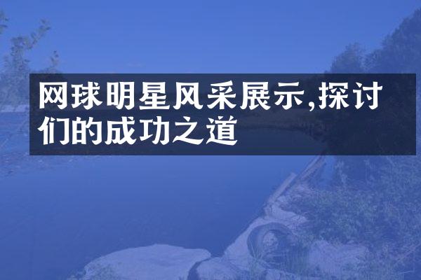 网球明星风采展示,探讨他们的成功之道