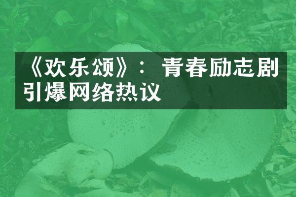 《欢乐颂》：青春励志剧引爆网络热议