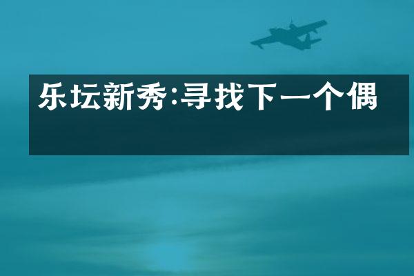 乐坛新秀:寻找下一个偶像