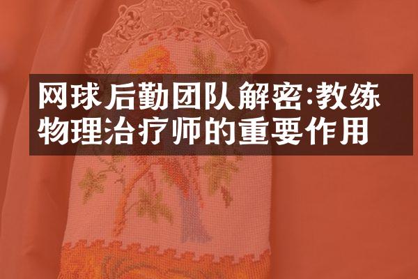 网球后勤团队解密:教练、物理治疗师的重要作用