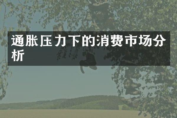 通胀压力下的消费市场分析