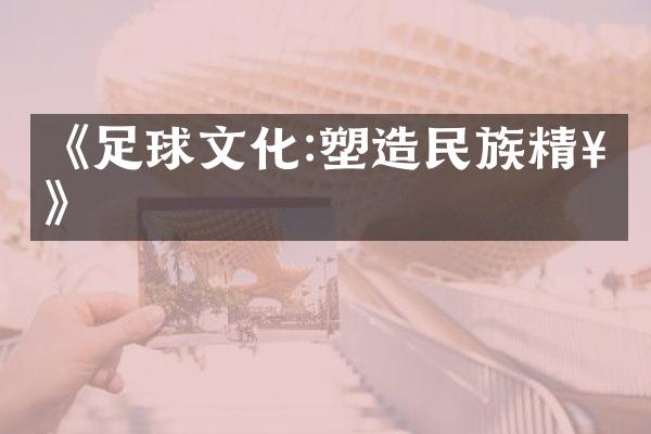 《足球文化:塑造精神》