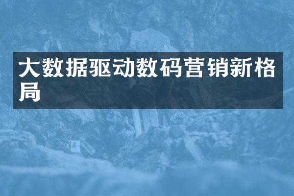 大数据驱动数码营销新格局