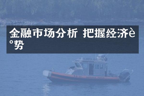 金融市场分析 把握经济走势