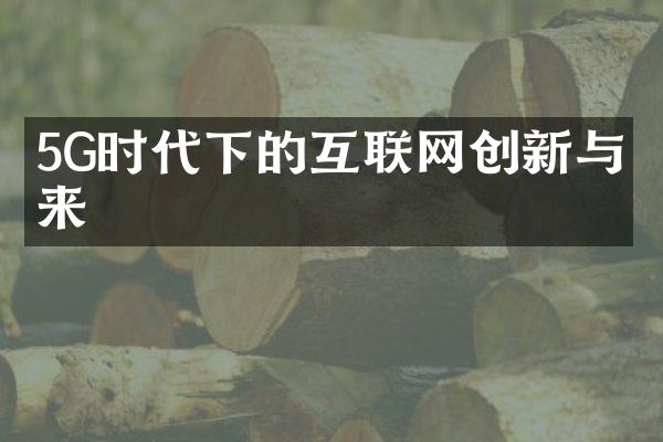 5G时代下的互联网创新与未来