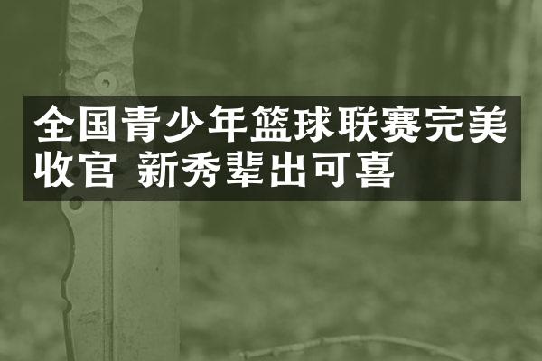 全国青少年篮球联赛完美收官 新秀辈出可喜