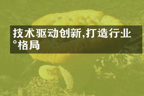 技术驱动创新,打造行业新格局