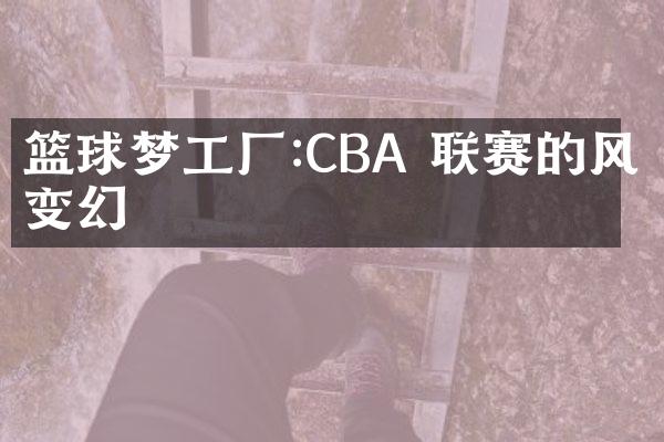 篮球梦工厂:CBA 联赛的风云变幻