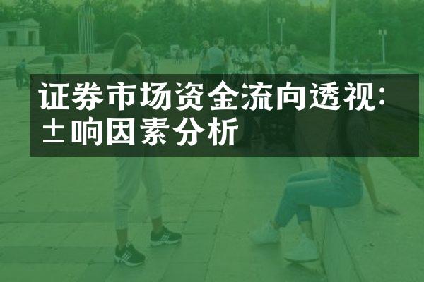 证券市场资金流向透视:影响因素分析