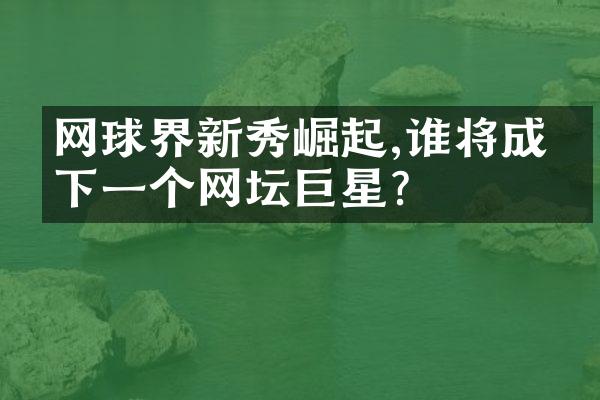 网球界新秀崛起,谁将成为下一个网坛巨星？