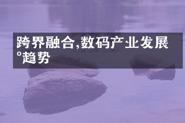 跨界融合,数码产业发展新趋势