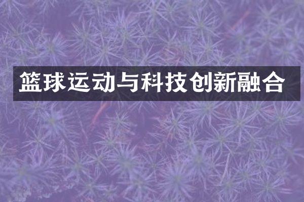 篮球运动与科技创新融合