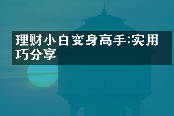 理财小白变身高手:实用技巧分享