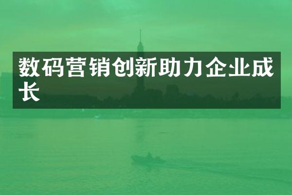 数码营销创新助力企业成长