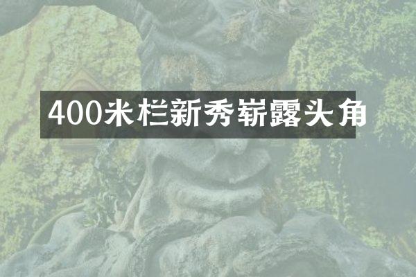 400米栏新秀崭露头角