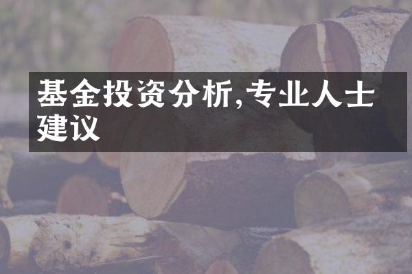 基金投资分析,专业人士的建议