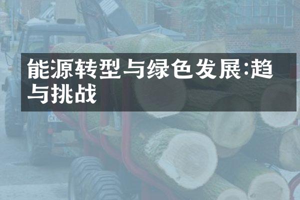 能源转型与绿色发展:趋势与挑战