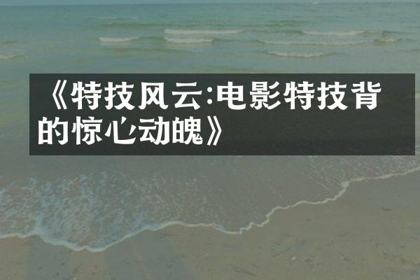 《特技风云:电影特技背后的惊心动魄》