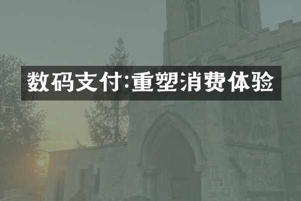 数码支付:重塑消费体验