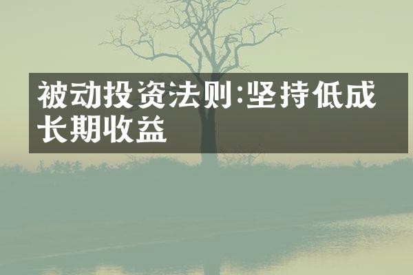 被动投资法则:坚持低成本长期收益