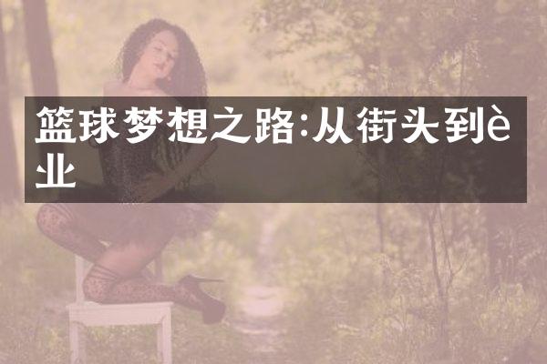 篮球梦想之路:从街头到职业