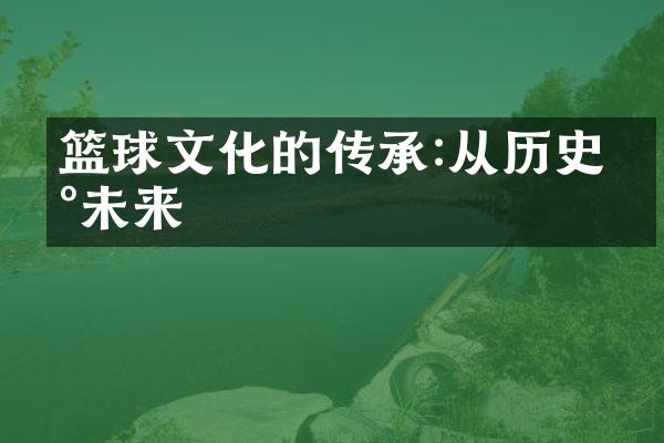 篮球文化的传承:从历史到未来