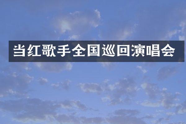 当红歌手全国巡回演唱会