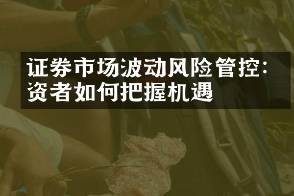 证券市场波动风险管控:投资者如何把握机遇