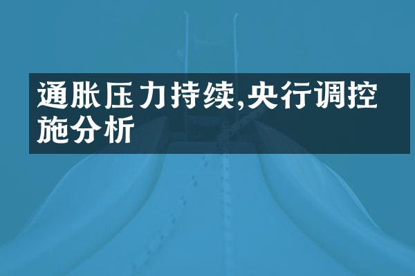 通胀压力持续,央行调控措施分析