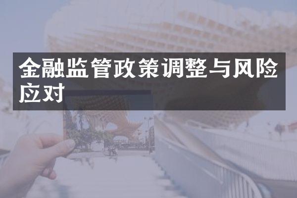 金融监管政策调整与风险应对