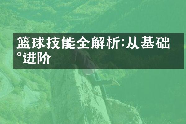 篮球技能全解析:从基础到进阶