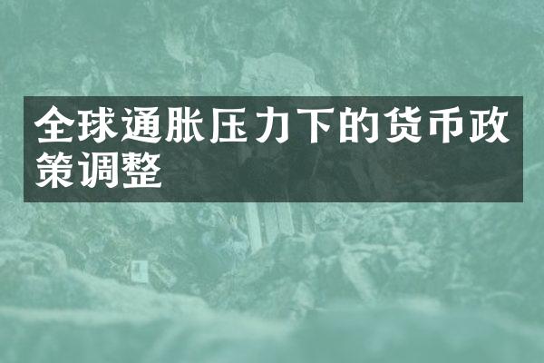 全球通胀压力下的货币政策调整