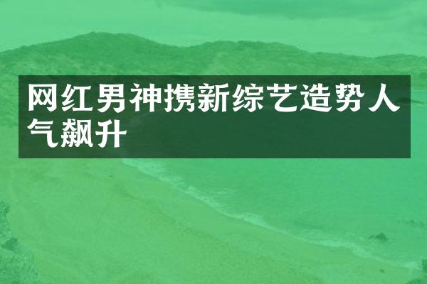 网红男神携新综艺造势人气飙升