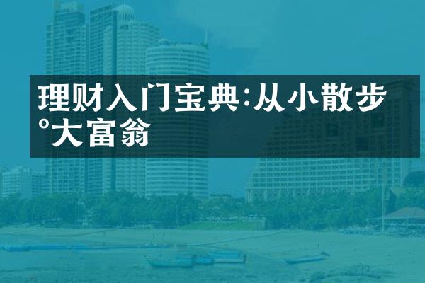 理财入门宝典:从小散步到大富翁