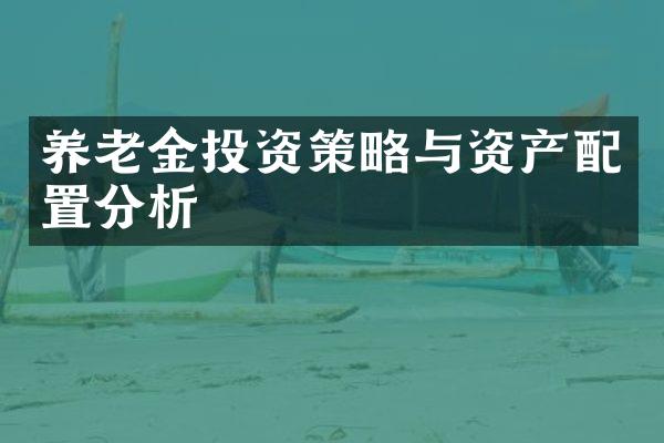 养老金投资策略与资产配置分析