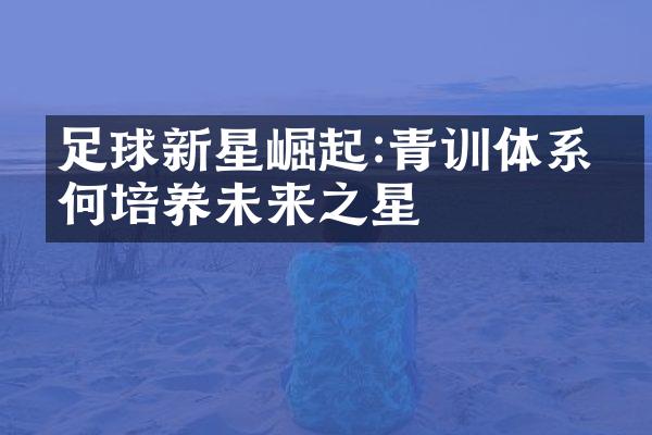 足球新星崛起:青训体系如何培养未来之星