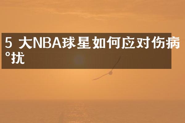 5 大NBA球星如何应对伤病困扰